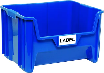 Quantum LGH700 Stack Container Label for QGH, Clear, Pack of 3