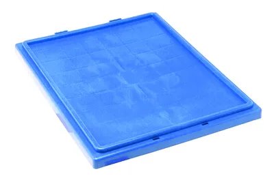 Quantum LID191BLCS Tote Box Lid for Use with SNT190 and SNT195, Blue, Case of 6