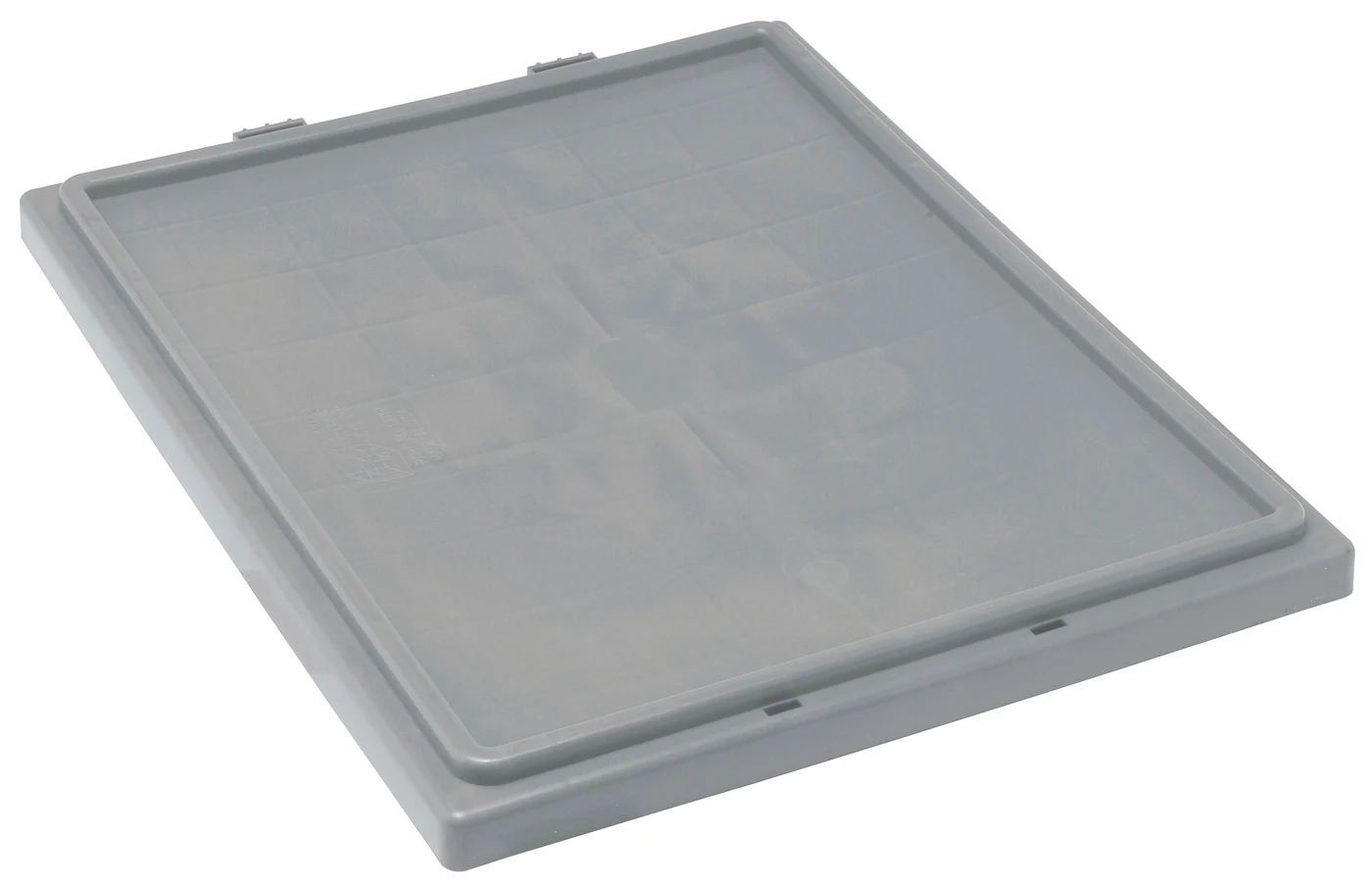 Quantum LID191GYCS Tote Box Lid for Use with SNT190 and SNT195, Gray, Case of 6