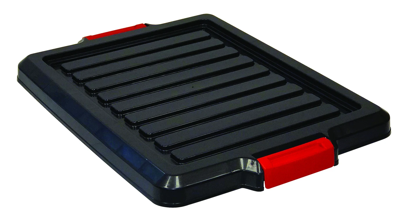 Quantum LID1915BKCS Lid Fits LC191507BK, Black, Case of 6