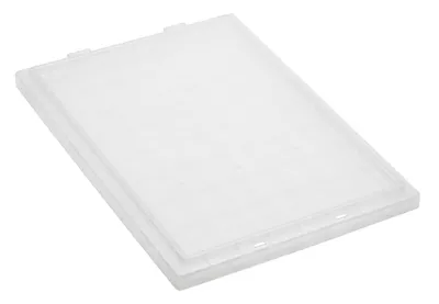 Quantum LID201CLCS Tote Box Lid for Use with SNT200, Clear, Case of 6