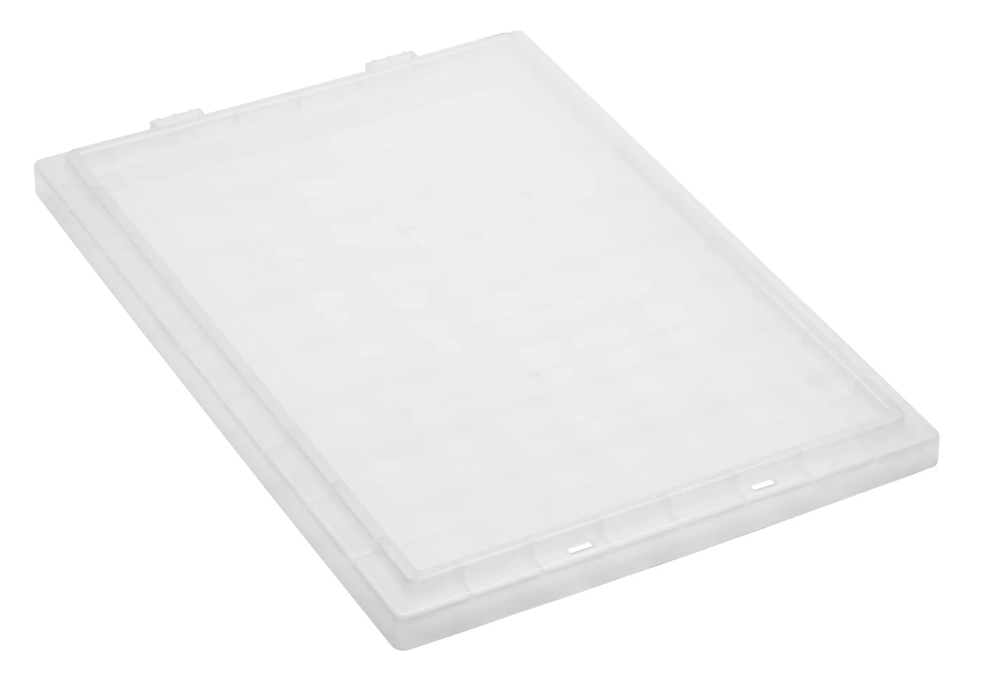 Quantum LID201CLCS Tote Box Lid for Use with SNT200, Clear, Case of 6