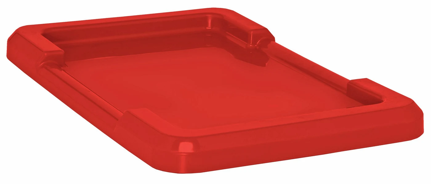 Quantum LID2516-8RDCS Lid Fits TUB2516-8, Red, Case of 6