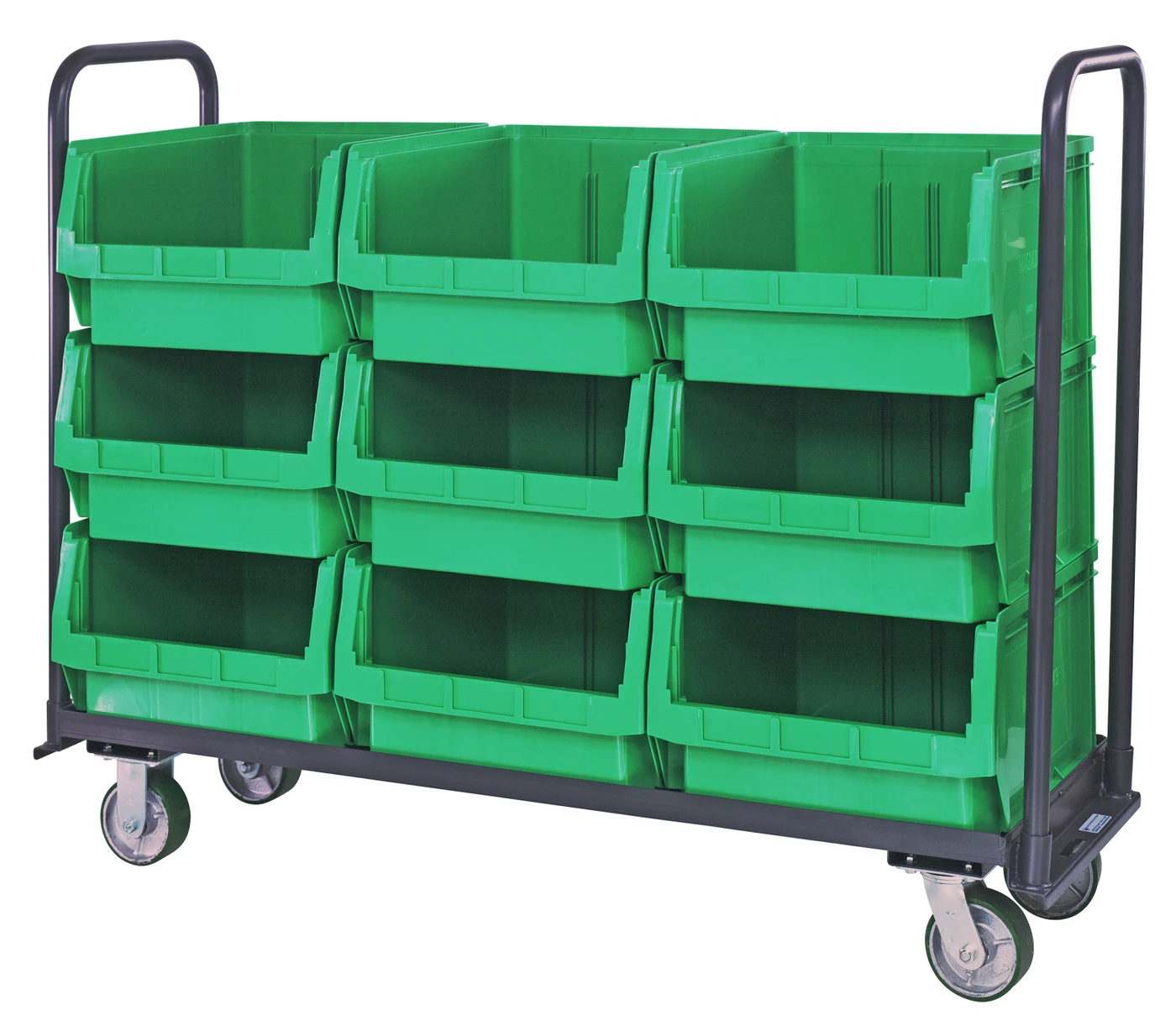 Quantum MTT-1860-543GN Magnum Tote Truck, 19-3/4"L x 18-3/8"W x 11-7/8"H, 3000 lb capacity, Gray