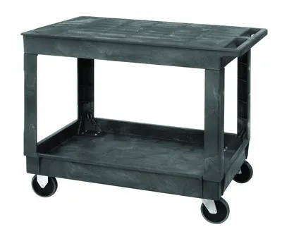 Quantum PFTC4026-33-2 Utility Cart, 40"W x 26"D x 32-1/2"H, 550 lb capacity, Gray