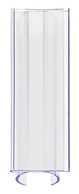 Quantum PLH1X6C Post Label Holder, Clear, Pack of 12