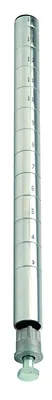 Quantum 14PDFQ 14" Chrome Plated Post with (2) Post Mount Bracket