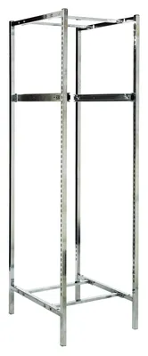 Quantum PS-FR68 Partition Store Pull Out Basket Cart, Chrome