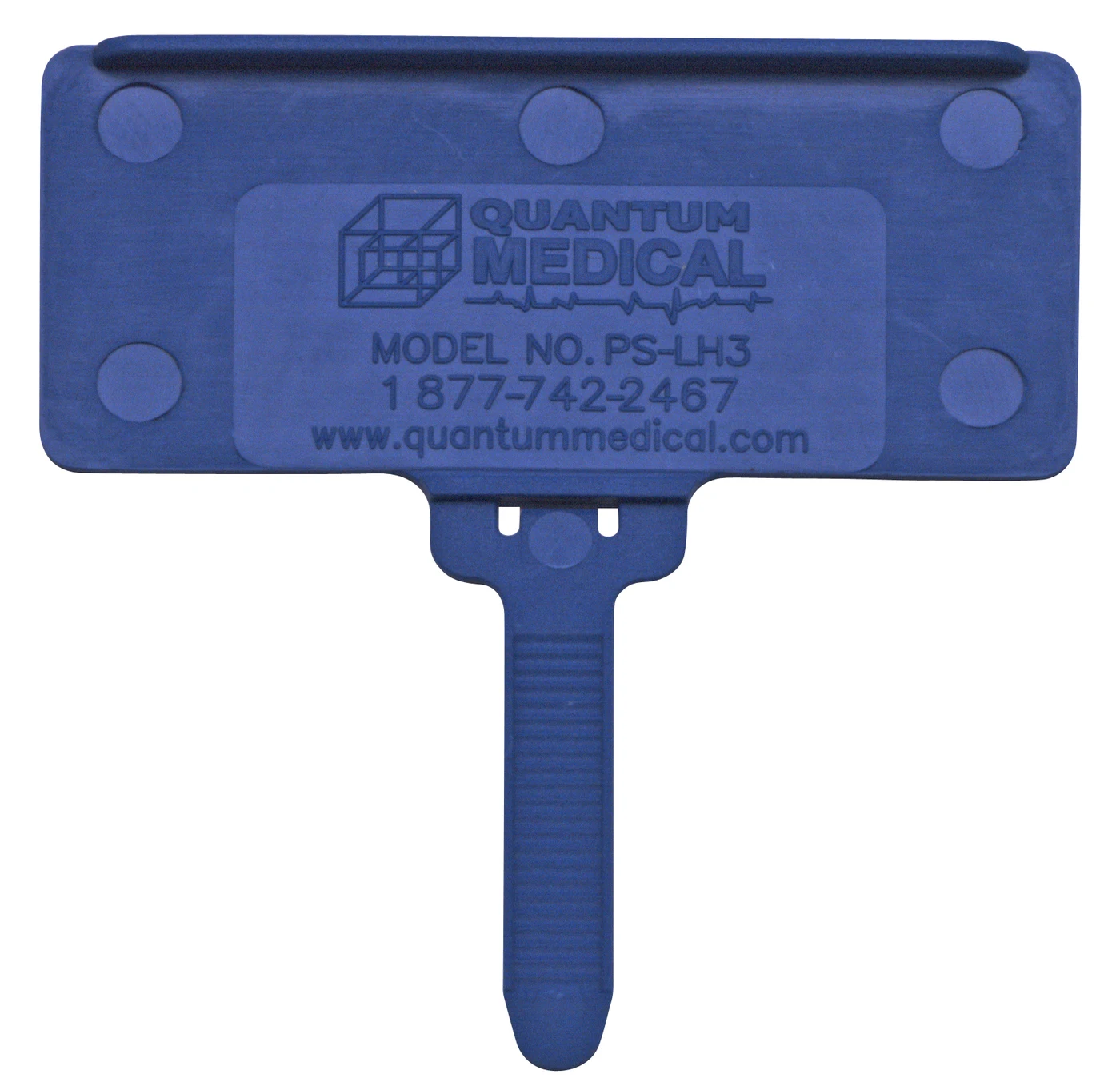 Quantum PS-LH3BL Hanging Label Tag, Blue, Pack of 25