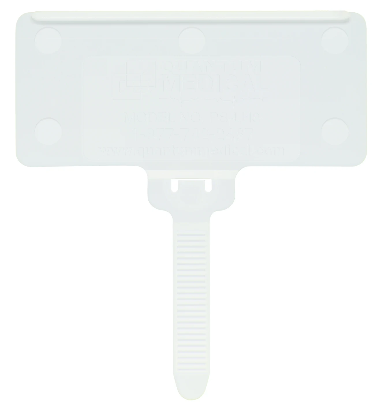 Quantum PS-LH3CL Clear Hanging Label Tag, Pack of 25
