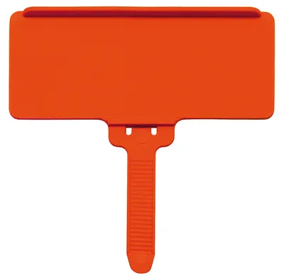 Quantum PS-LH3OR Hanging Label Tag, Orange, Pack of 25