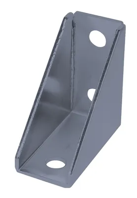 Quantum PWB-GY Post Mount Bracket, Gray, Pack of 4