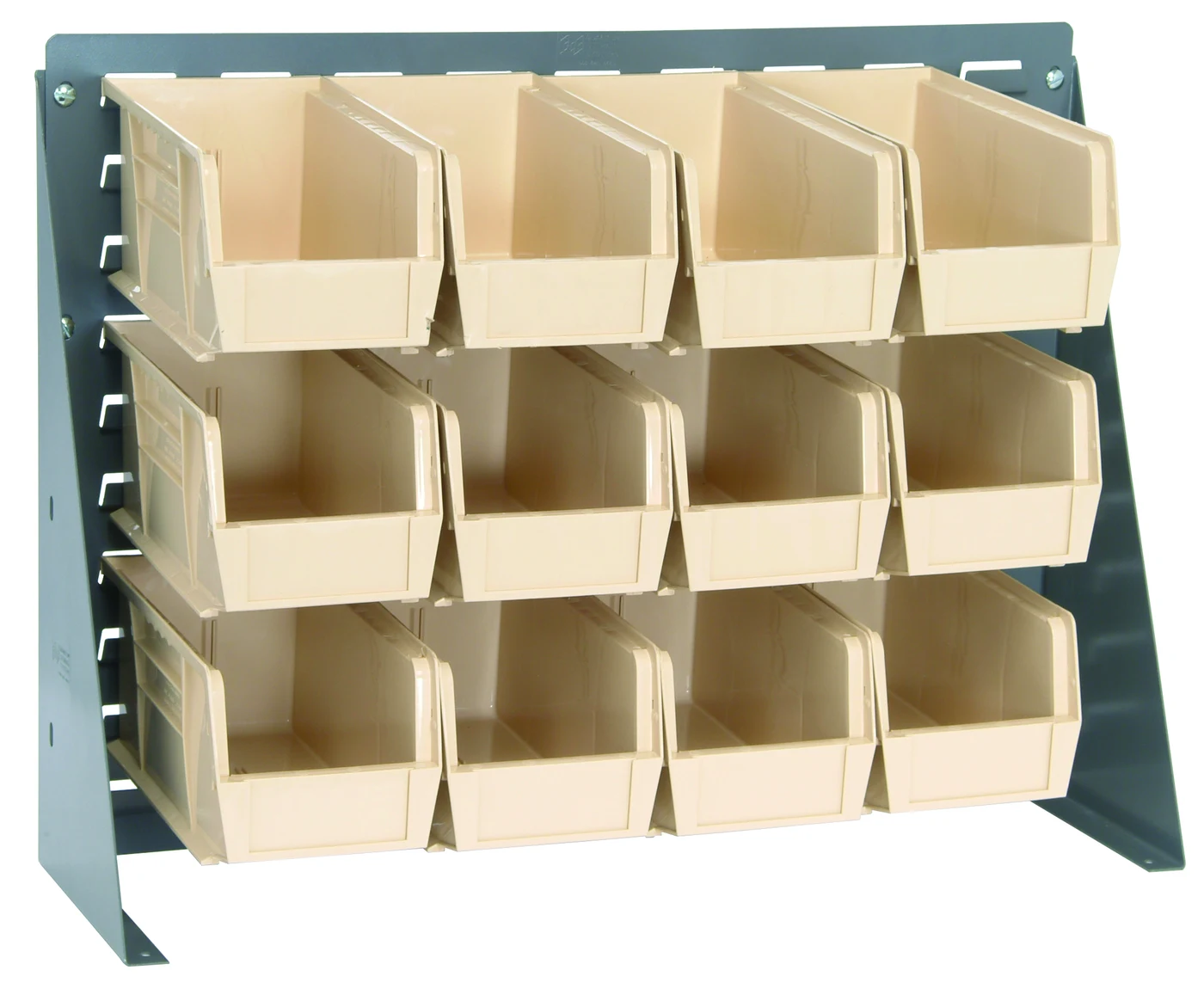 Quantum QBR-2721-230-12IV Bench Rack, 27-3/4"L x 8"W x 21"H, 140 lb capacity, Gray