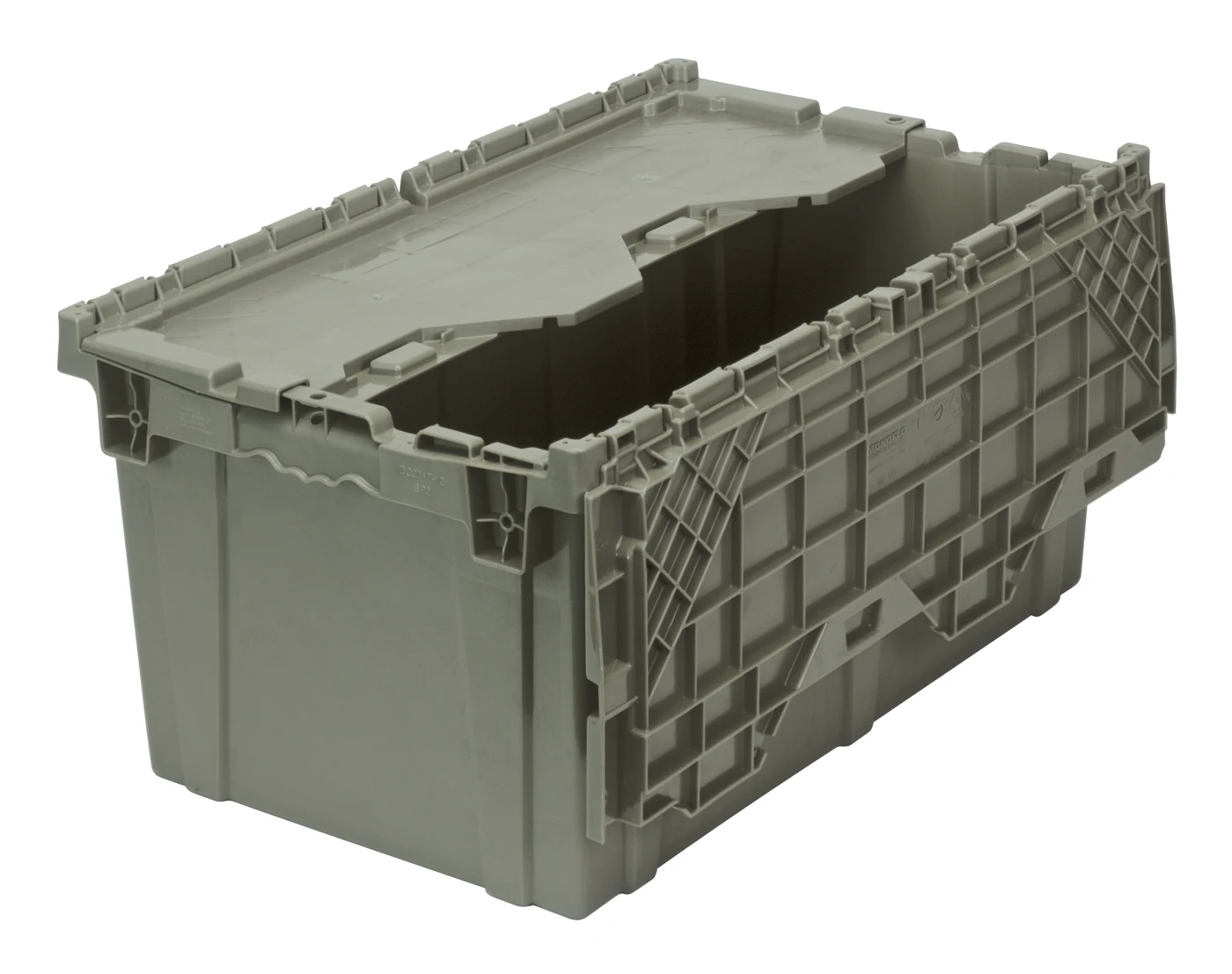 Quantum QDC2717-12 Distribution Bin, 16-9/16"W x 27-5/16"D x 12-1/2"H, 100 lb capacity, Gray