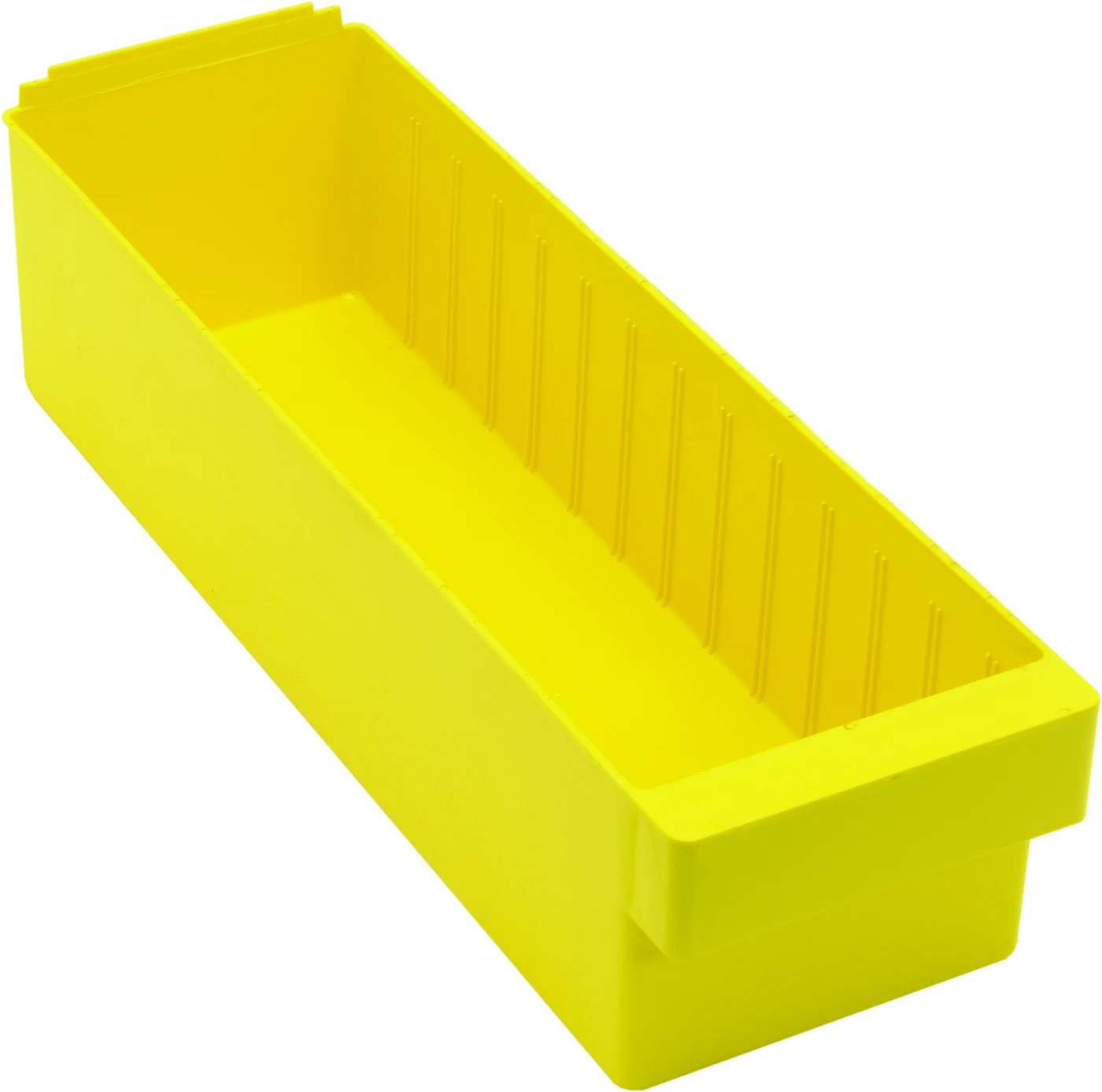 Quantum QED602YLCS Super Tuff Euro Drawer, 17-3/4"L x 5-9/16"W x 4-5/8"H, Yellow, Case of 24