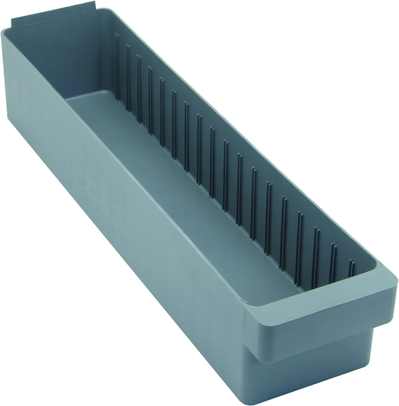Quantum QED603GYCS Super Tuff Euro Drawer, 24"L x 5-9/16"W x 4-5/8"H, Gray, Case of 12