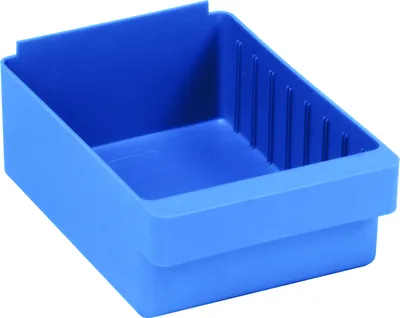 Quantum QED701BLCS Super Tuff Euro Drawer, 11-7/8"L x 8-3/8"W x 4-5/8"H, Blue, Case of 24