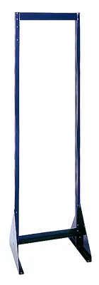 Quantum QFS270 Double-Sided Tip Out Bin Floor Stand, 20-1/4"D x 23-5/8"W x 75"H, Black