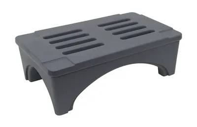 Quantum QFSD-2236 Dunnage Rack, 36"W x 22"D x 12"H, 2000 lb capacity, Gray