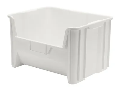 Quantum QGH700WTCS Stacking Container, 150 lb capacity, Red, Case of 3