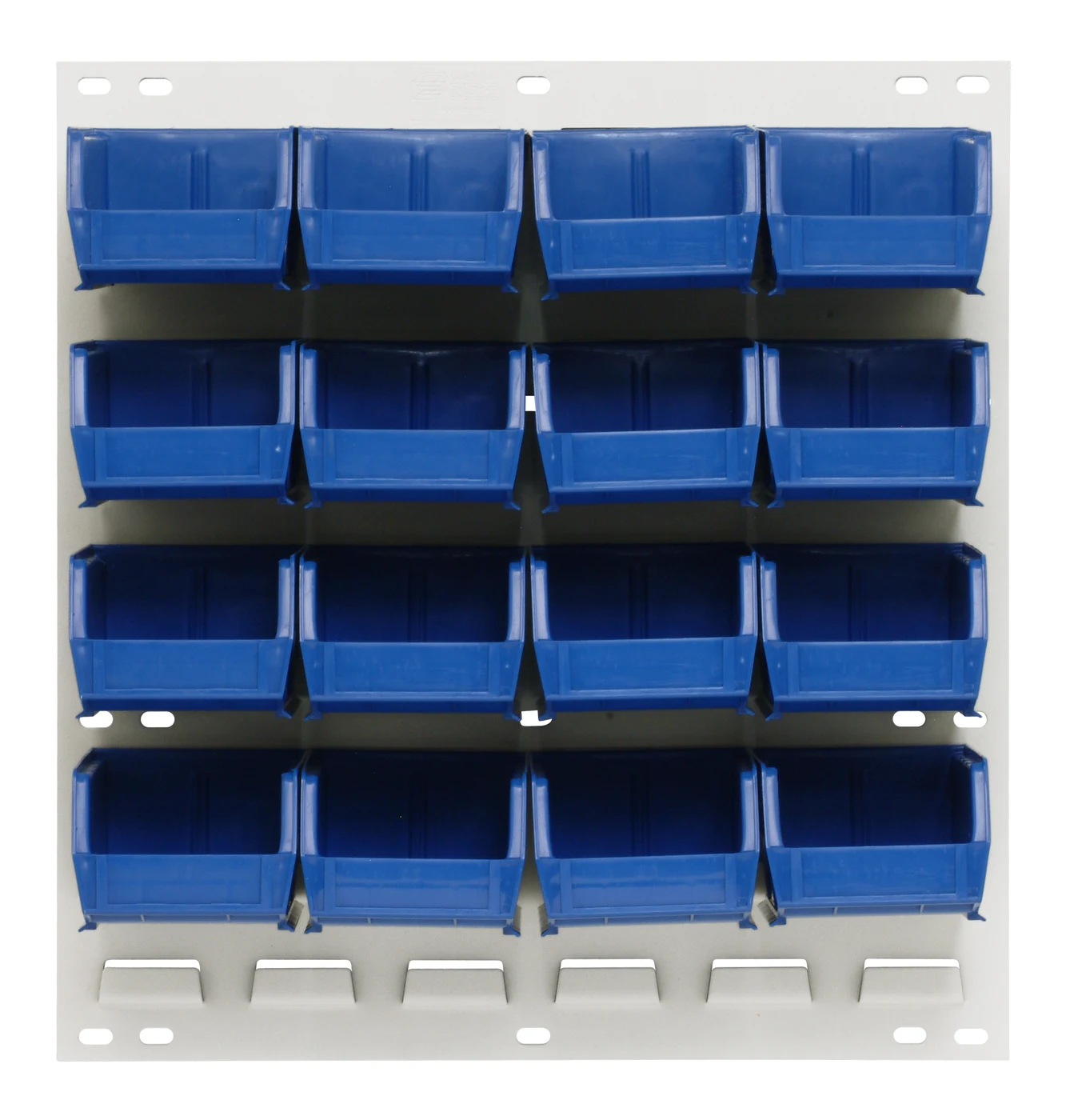 Quantum QLP-1819HC-210-16BL Wall Mounted Louvered Panel, 18"L x 6"D x 19"H, 175 lb capacity, Oyster White
