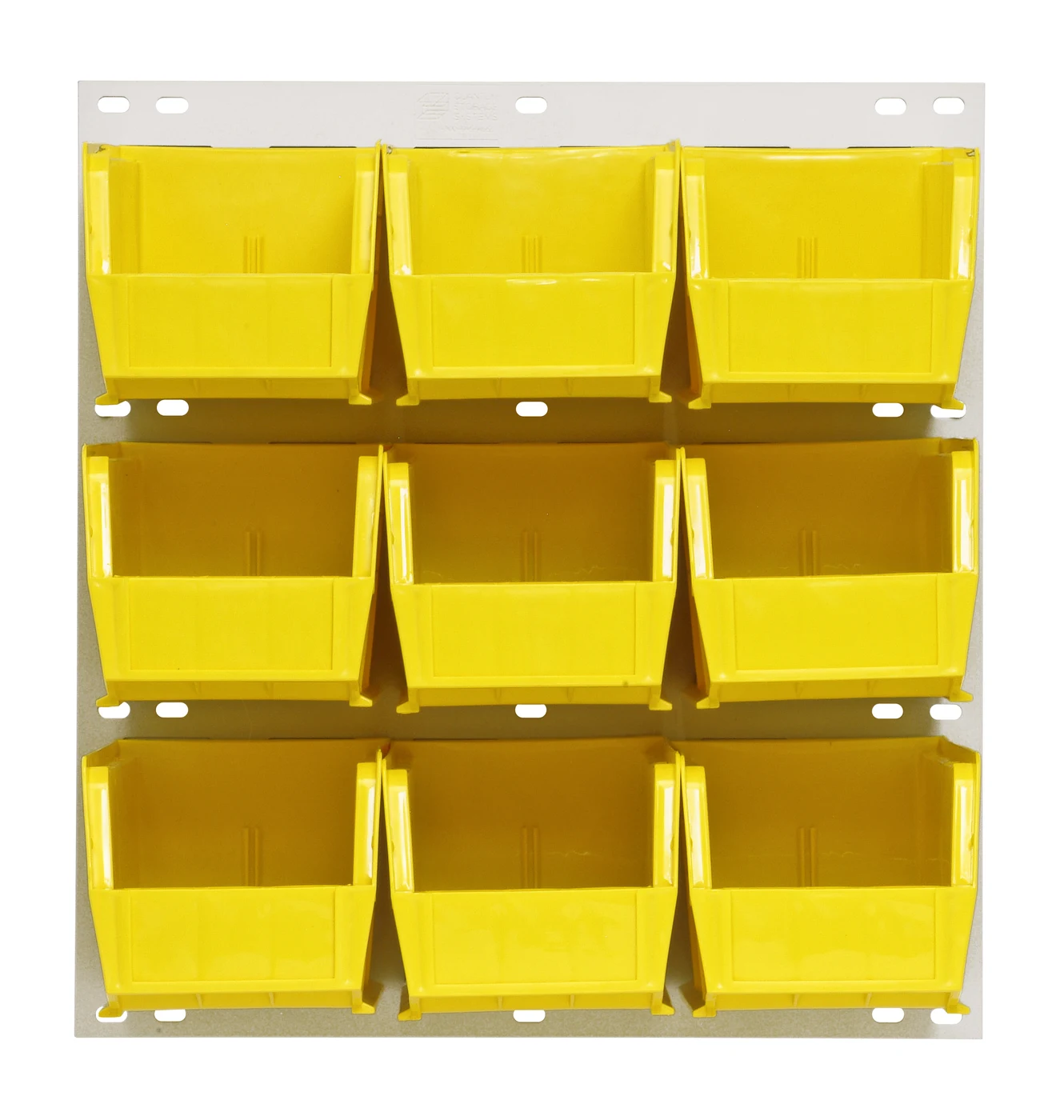 Quantum QLP-1819HC-230-9YL Wall Mounted Louvered Panel, 18"L x 11"D x 19"H, 175 lb capacity, Oyster White