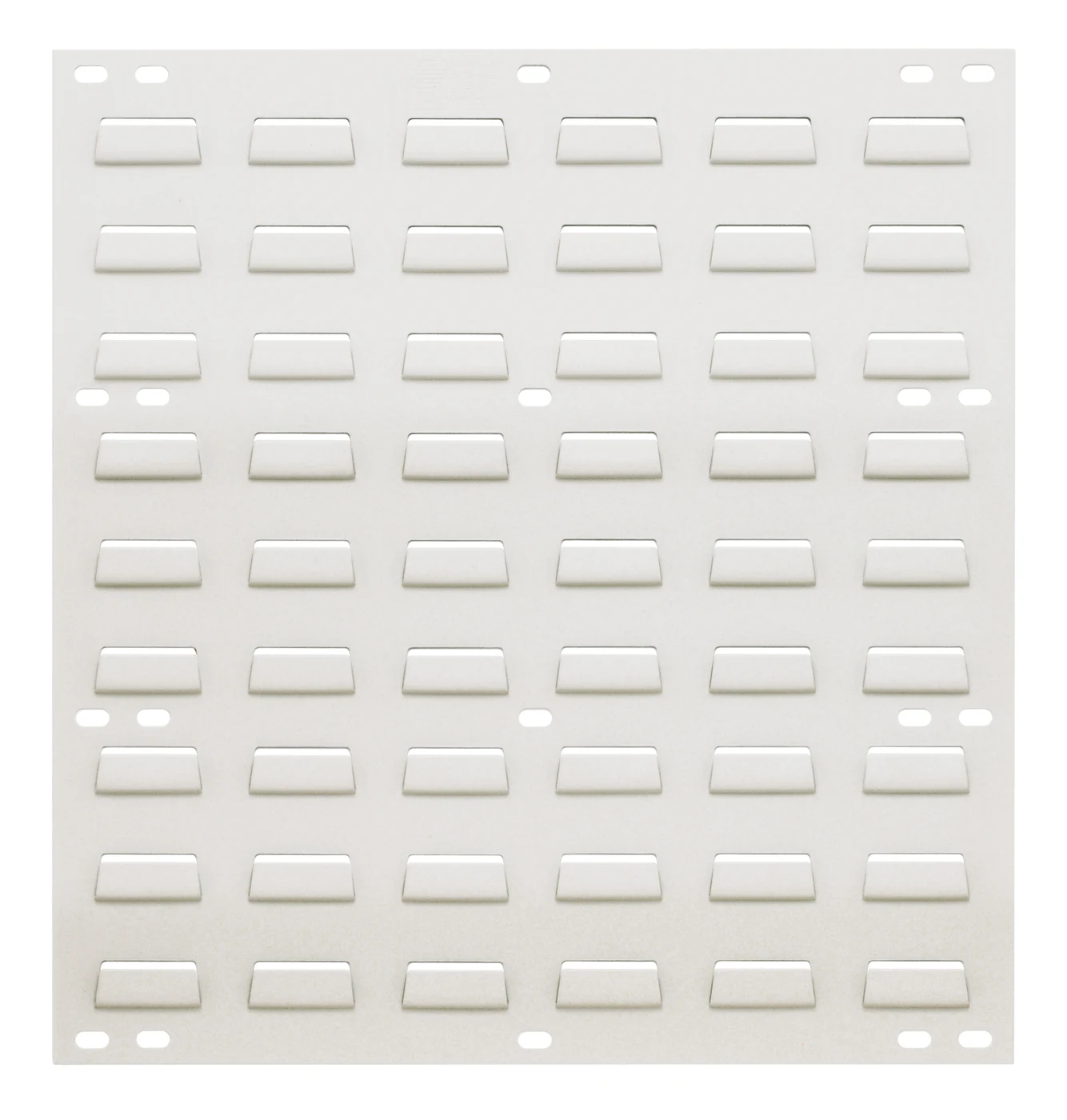 Quantum QLP-1819HC Wall Mounted Louvered Panel, 18"L x 0.25"D x 19"H, 175 lb capacity, Oyster White