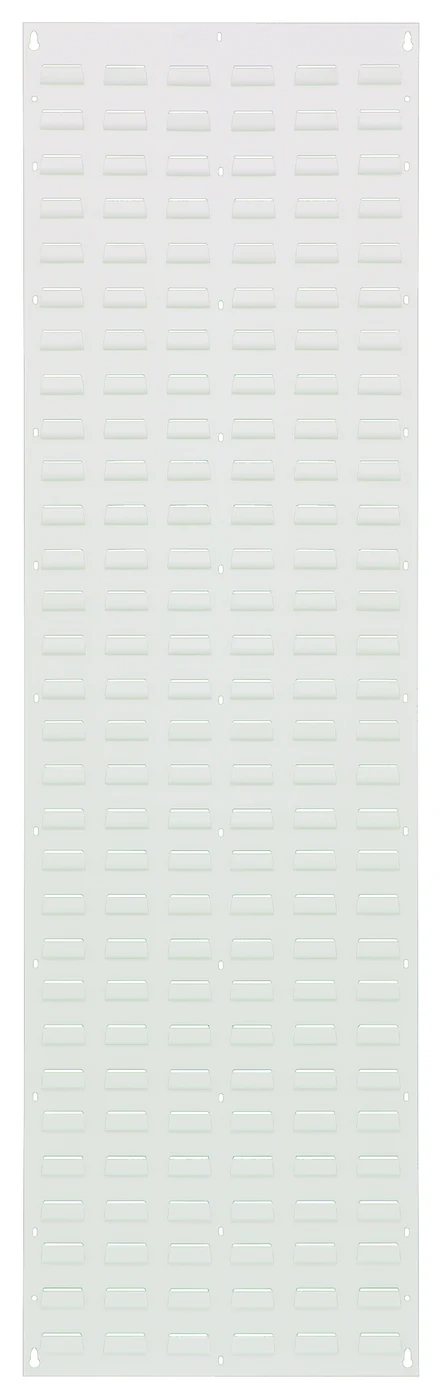 Quantum QLP-1861HC Wall Mounted Louvered Panel, 18"L x 61"H, 500 lb capacity, Oyster White