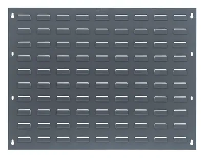 Quantum QLP-2721 Wall Mounted Louvered Panel, 27-3/4"L x 21"H, 175 lb capacity, Gray