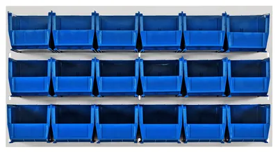 Quantum QLP-3619HC-230-18BL Wall Mounted Louvered Panel, 36"L x 11"D x 19"H, 200 lb capacity, Oyster White