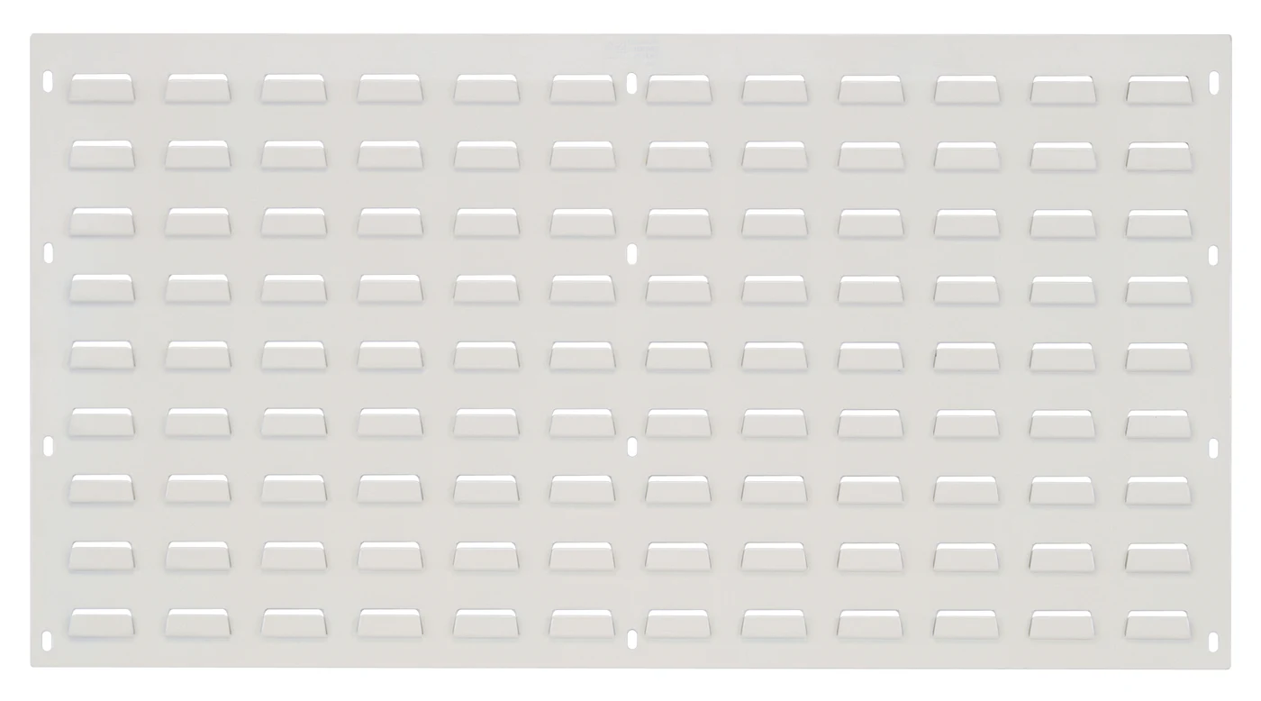 Quantum QLP-3619HC Wall Mounted Louvered Panel, 36"L x 19"H, 200 lb capacity, Oyster White
