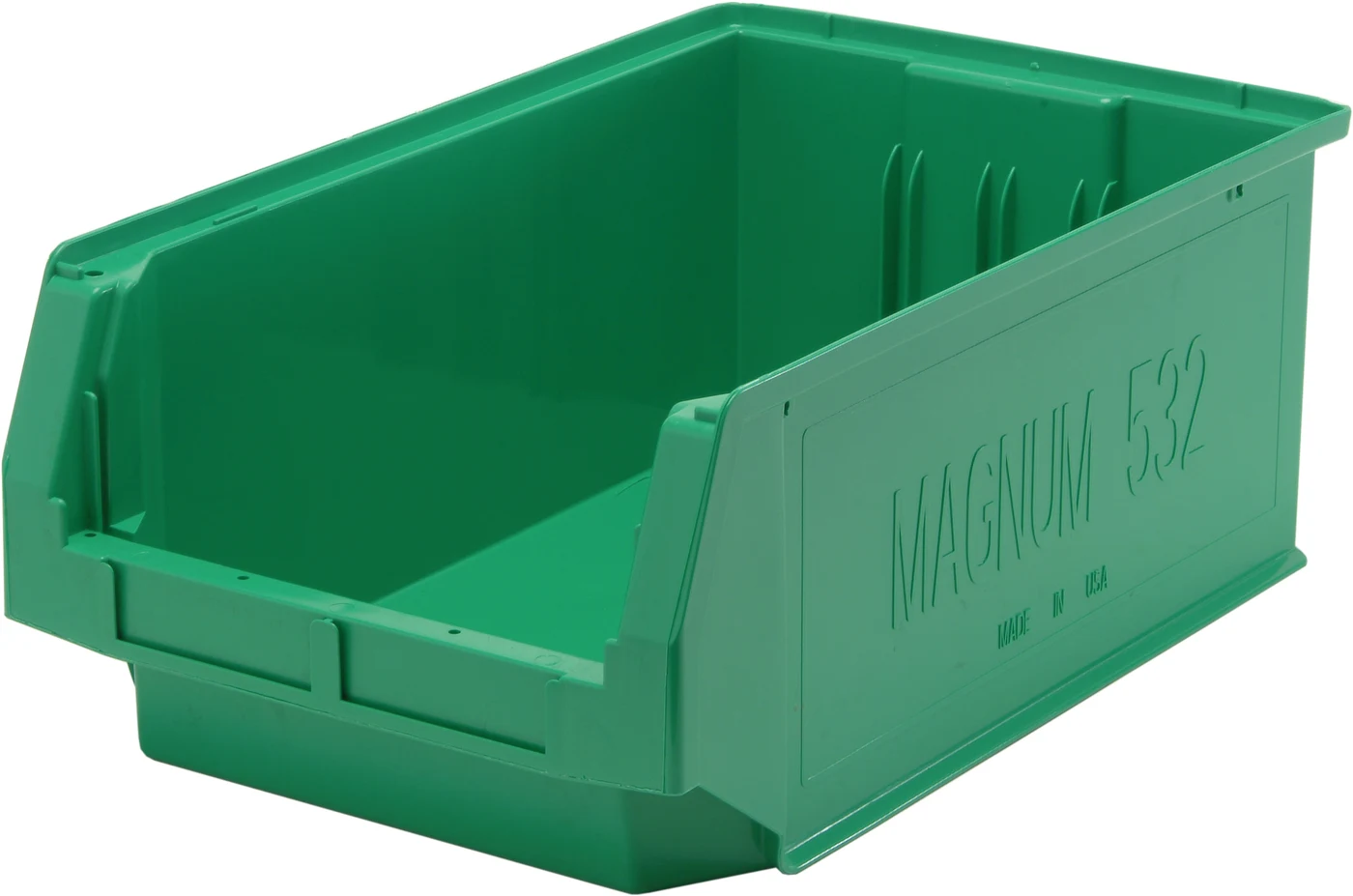 Quantum QMS532GNNB Magnum Bin, 19-3/4"L x 12-3/8"W x 7-7/8"H, 150 lb capacity, Green