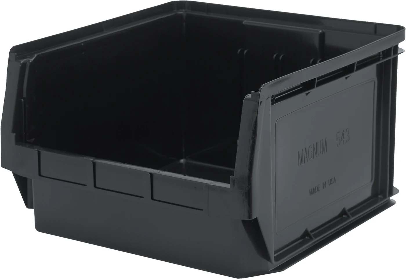 Quantum QMS543BKNB Magnum Bin, 19-3/4"L x 18-3/8"W x 11-7/8"H, 150 lb capacity, Black