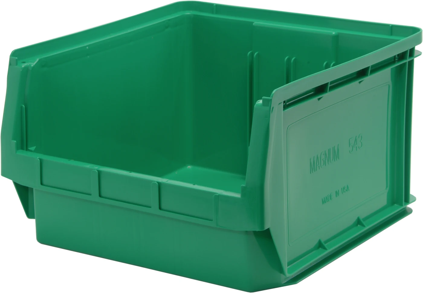 Quantum QMS543GNNB Magnum Bin, 19-3/4"L x 18-3/8"W x 11-7/8"H, 150 lb capacity, Green
