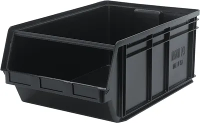 Quantum QMS743BK Magnum Bin, 29"L x 18-3/8"W x 11-7/8"H, 150 lb capacity, Black