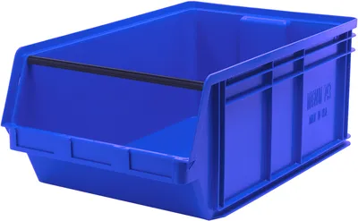 Quantum QMS743BL Magnum Bin, 29"L x 18-3/8"W x 11-7/8"H, 150 lb capacity, Blue