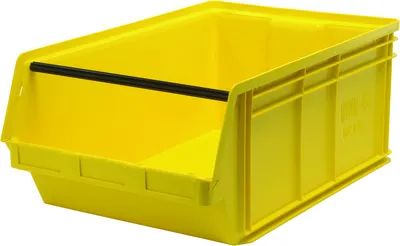 Quantum QMS743YLNB Magnum Bin, 29"L x 18-3/8"W x 11-7/8"H, 150 lb capacity, Yellow