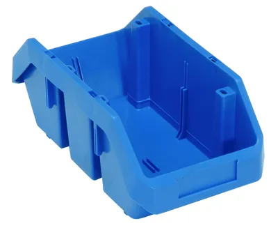 Quantum QP1265BLCS QuickPick Bin, 12-1/2"L x 6-5/8"W x 5"H, Blue, Case of 20