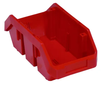 Quantum QP1265RDCS QuickPick Bin, 12-1/2"L x 6-5/8"W x 5"H, Red, Case of 20