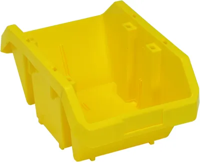 Quantum QP1496YLCS QuickPick Bin, 9-1/4"W x 14"L x 6-1/2"H, Yellow, Case of 20