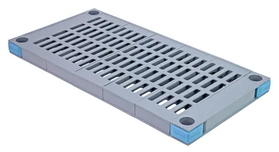 Quantum QP1848VS Millenia Shelf, 48"W x 18"D, 1000 lb capacity, Gray