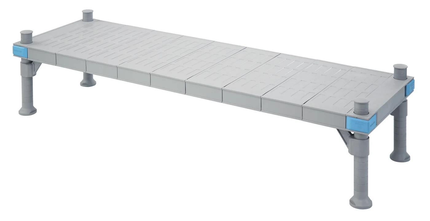Quantum QP186014SP Millenia Platform Rack, 60"W x 18"D x 14"H, 1000 lb capacity, Gray