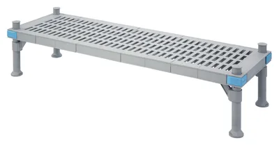 Quantum QP186014VP Millenia Platform Rack, 60"W x 18"D x 14"H, 1000 lb capacity, Gray