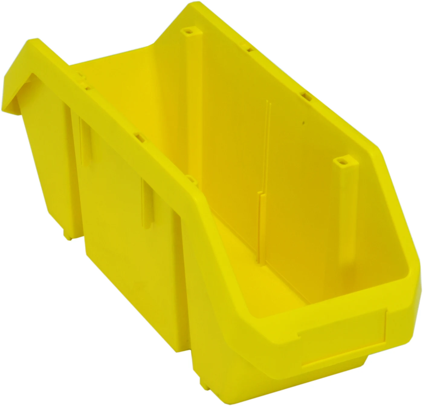 Quantum QP1867YLCS QuickPick Bin, 18-1/2"W x 6-5/8"D x 7"H, Yellow, Case of 10
