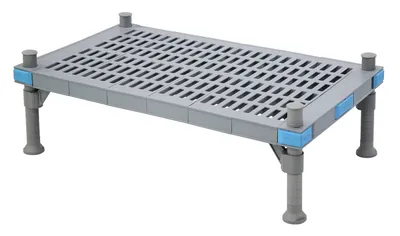 Quantum QP243614VP Millenia Platform Rack, 36"W x 24"D x 14"H, 1000 lb capacity, Gray