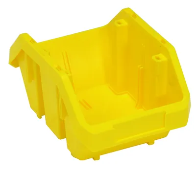 Quantum QP965YLCS QuickPick Bin, 9-1/2"W x 6-5/8"D x 5"H, Yellow, Case of 20