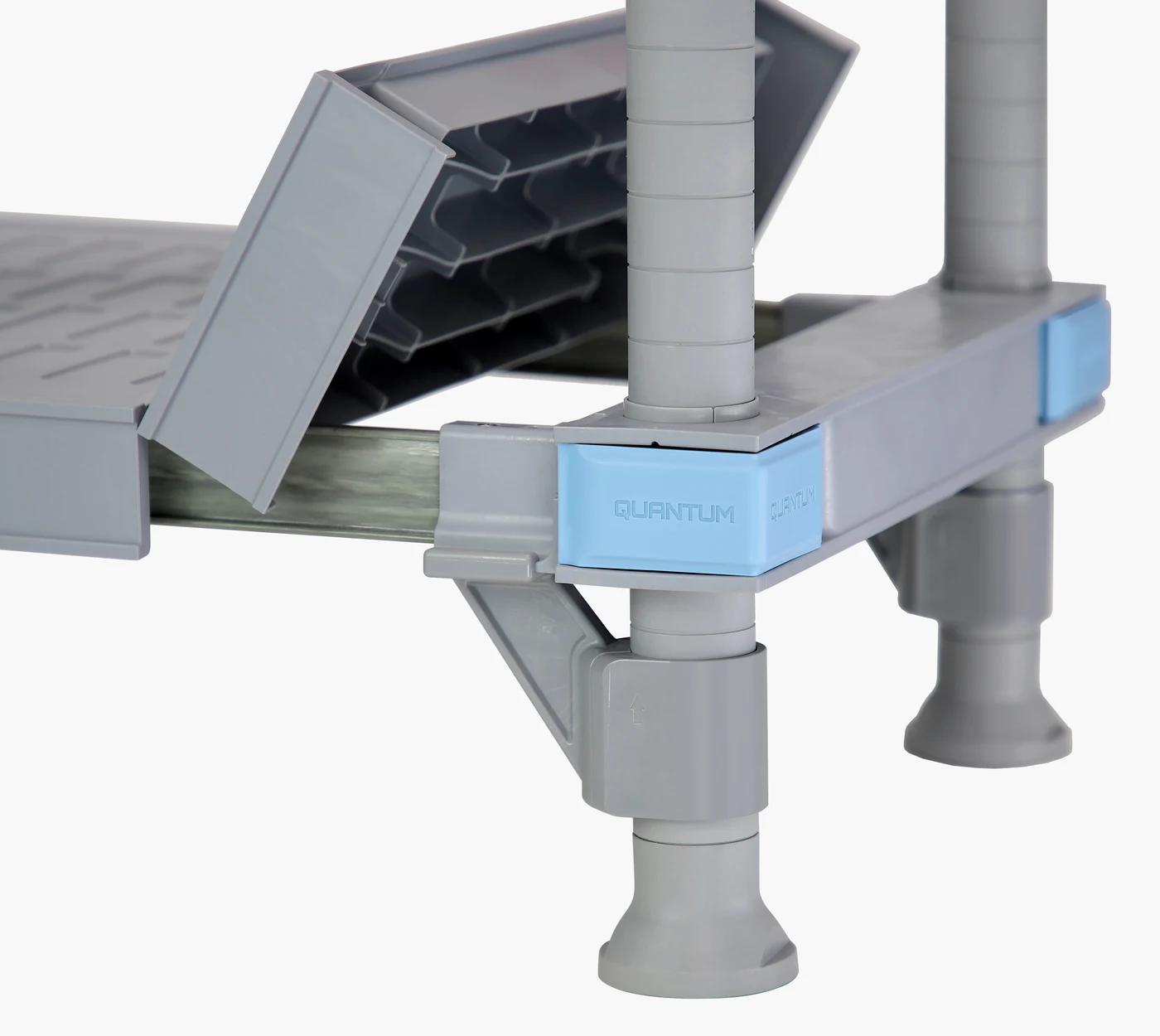 Quantum QPFA Millenia Floor Adapter, Gray — in use