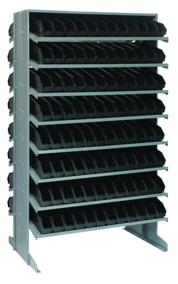 Quantum QPRD-100BK Pick Rack, 24"L x 36"W x 60"H, 800 lb capacity, Gray