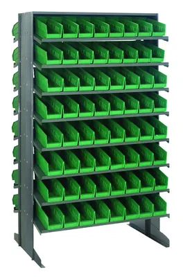 Quantum QPRD-101GN Pick Rack, 24"L x 36"W x 60"H, 800 lb capacity, Gray