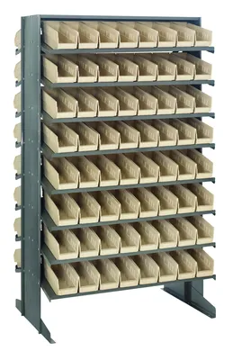 Quantum QPRD-101IV Pick Rack, 24"L x 36"W x 60"H, 800 lb capacity, Gray